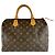 Borsa Louis Vuitton Monogram Speedy 30 Marrone Monogramma