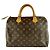 Borsa Louis Vuitton Monogram Speedy 30 Marrone Monogramma - vista 3