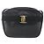 Borsa a tracolla camera Vara Bow Salvatore Ferragamo in vernice Nero