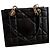 Christian Dior Borsa Lady Dior in pelle nera Nero