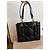 Christian Dior Borsa Lady Dior in pelle nera Nero - vista 2