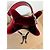 Louis Vuitton Noé BB borsa a secchiello in pelle Epi Nero Bianco Rosso - vista 4