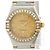 Reloj Omega Constellation Quartz de acero inoxidable y oro amarillo con bisel e índices de diamante y nácar 22 - vista 2
