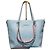 Ermanno Scervino Hellblauer Tote Bag Pink