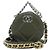 Chanel 19 Schultertasche Grün