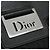 Borsa a tracolla in tela nera Christian Dior Nero - vista 5