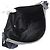 Borsa a tracolla in tela nera Christian Dior Nero - vista 8