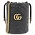 Borsa a tracolla Gucci GG Marmont in pelle nera Nero