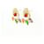 Orecchini Gucci Lion Head Stud  - vista 2