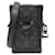 Portafoglio da viaggio verticale Louis Vuitton Monogram Eclipse Nero Monogramma