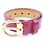 Louis Vuitton Vernis Belt M9798W Pink