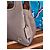 Borsa a tracolla in pelle grigia Coach Marrone Grigio - vista 3