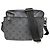 Louis Vuitton Trio Messenger Bag Reverse Monogram Eclipse Canvas Black