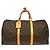 Borsa Keepall Louis Vuitton in tela Monogram 50 Marrone