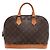 Borsa Louis Vuitton Moon Alma in Tela Monogram Marrone
