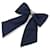 Barrette in nylon TESSUTO blu navy Prada
