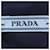 Barrette in nylon TESSUTO blu navy Prada - vista 4