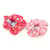 Set di scrunchie minimal Louis Vuitton Rosa