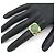 Ring Hermès Anillo de banda de metal y corozo verde Hermes - vista 7