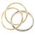 Anello Cartier Trinity in oro rosa bianco e giallo 18K - vista 3
