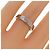 Anello Happy Birthday Cartier in oro bianco - vista 4