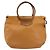 Borsa BOTTEGA VENETA PVC Canvas Beige Oro Autentica BAZ703 D'oro - vista 2