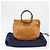 Borsa BOTTEGA VENETA PVC Canvas Beige Oro Autentica BAZ703 D'oro - vista 23
