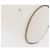 Borsa a tracolla CHANEL Sports Choco Bar Nylon Bianco Argento CC Auth 126116A - vista 13