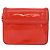 CHANEL Chain Shoulder Wallet Lackleder Orange Gold CC Auth 130637 Golden - Ansicht 3