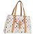 LOUIS VUITTON Monogram Multicolor Aurelia MM Tote Bag White M40094 Auth 122956M Blanco