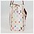 LOUIS VUITTON Monogram Multicolor Aurelia MM Tote Bag White M40094 Auth 122956M Blanco - vista 5