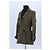 Saint Laurent Chaqueta de algodón caqui - vista 2