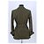 Saint Laurent Chaqueta de algodón caqui - vista 4