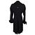 Burberry Gabardina negra Negro - vista 4