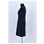 Gerard Darel Dunkelblaues Kaschmirkleid Marineblau - Ansicht 3