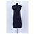 Gerard Darel Dunkelblaues Kaschmirkleid Marineblau - Ansicht 4