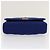 CHANEL Diana Matelasse Chain Shoulder Bag Canvas Blue Gold CC Auth 70391SAM D'oro - vista 5