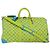 LOUIS VUITTON Monogram Playground Keepall Bandouliere 50 Bag M21869 Auth 76432SM Giallo Blu chiaro