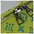 LOUIS VUITTON Monogram Playground Keepall Bandouliere 50 Bag M21869 Auth 76432SM Giallo Blu chiaro - vista 9