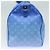 LOUIS VUITTON Monogram Clouds Keepall Bandouliere 50 Bag M45428 LV Auth 80910SAV Bianco Blu - vista 4