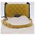 CHANEL Matelasse 20 Chain Boy Chanel Shoulder Bag Velor Yellow CC Auth 94468V Giallo - vista 12