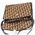 Borsa a Spalla Christian Dior Trotter Canvas Beige Oro Auth 173448 D'oro - vista 14
