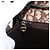 Borsa a Spalla Christian Dior Trotter Canvas Beige Oro Auth 173448 D'oro - vista 19