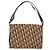 Borsa a Spalla Christian Dior Trotter Canvas Beige Oro Auth 173448 D'oro - vista 3