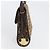 Borsa a Spalla Christian Dior Trotter Canvas Beige Oro Auth 173448 D'oro - vista 4