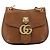 Borsa a Spalla GUCCI in Pelle Marrone Oro 409154 Auth mr2049 D'oro - vista 2