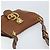 Borsa a Spalla GUCCI in Pelle Marrone Oro 409154 Auth mr2049 D'oro - vista 6