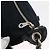 Chloé Borsa a tracolla Chloe in tela nero argento Auth bs33468 - vista 17