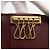 LOUIS VUITTON Vernis Multicles 4 Key Case Rouge Favist M91542 LV Auth SW2314A - vista 14