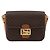 16 Céline CELINE Borsa Macadam Canvas Horse Carriage in PVC e pelle Marrone Oro Autentica 184567 D'oro - vista 13